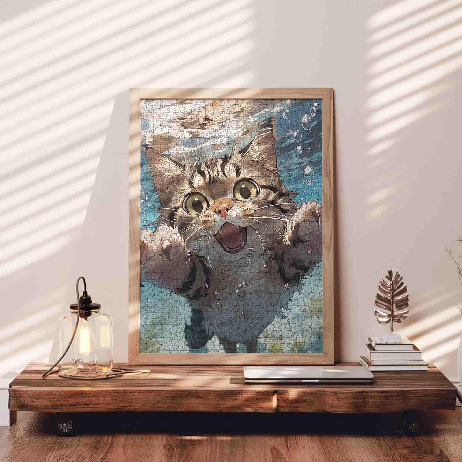 tucocoo-swimming-cat-adventure-puzzle-1000-teile-katze image 3