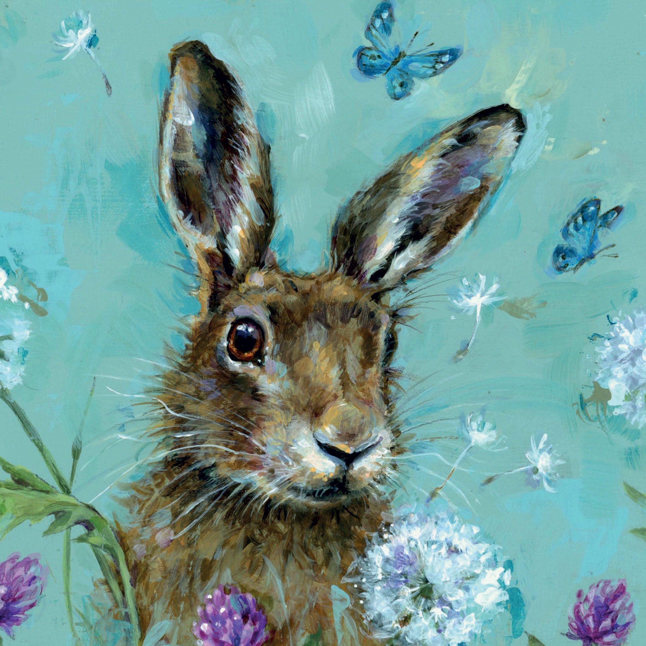 otter-house-wild-friends-hase-gru-karte-blumen image 1