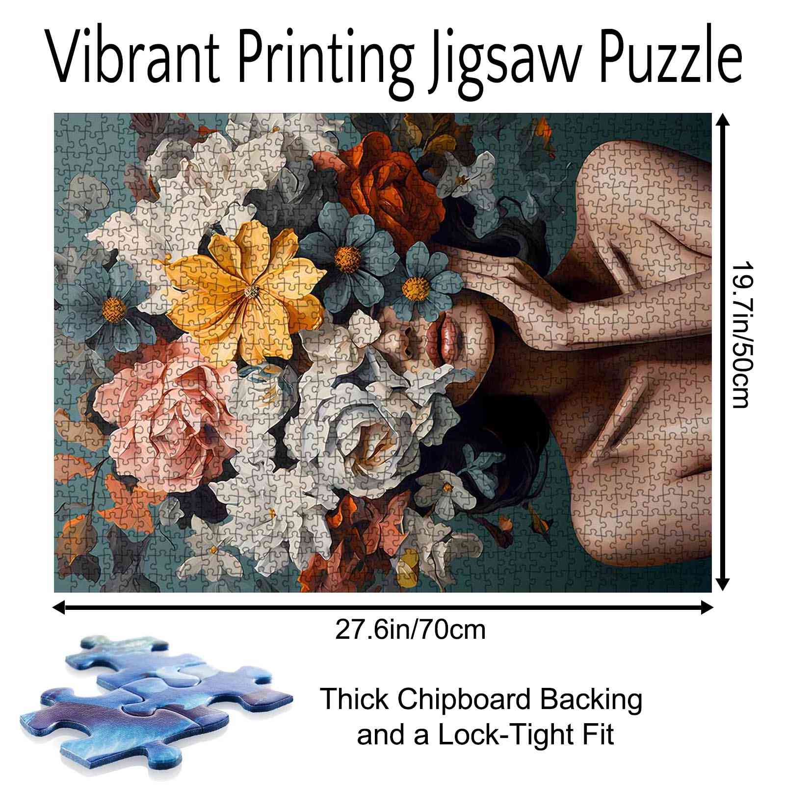 tucocoo-floral-muse-puzzle-1000-teile-portrait image 5