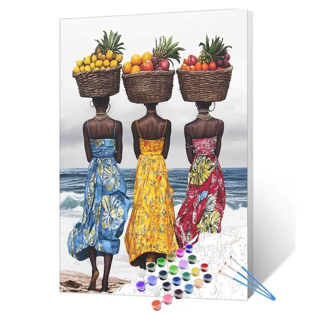 tucocoo-paint-by-numbers-tropical-beach-sisters-malen-nach-zahlen-40x50 image 1