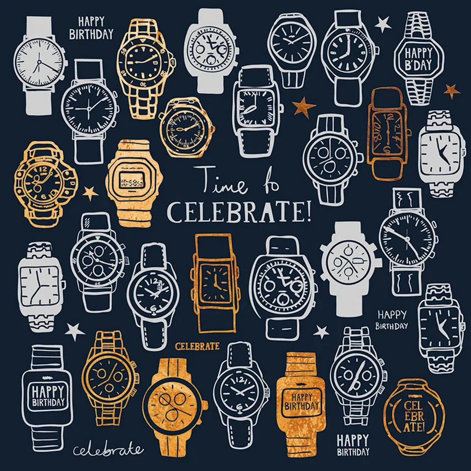 otter-house-man-of-moment-geburtstagskarte-time-to-celebrate image 1