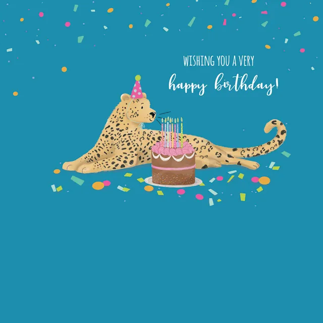 otter-house-party-animals-karte-leopard-geburtstag image 1
