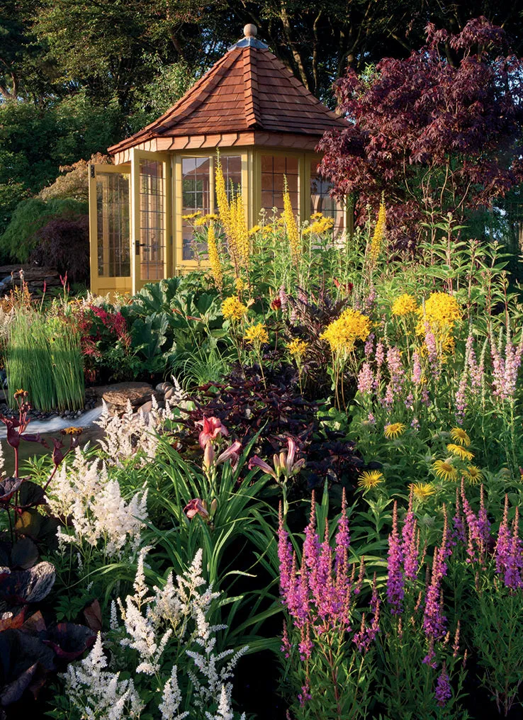 otter-house-beautiful-blanks-garden-room-gru-karte-blanko image 1