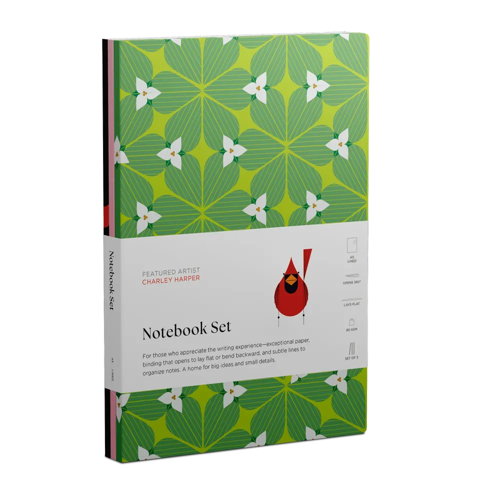 pomegranate-charley-harper-notebook-set-notizbuch-tiere-v-gel image 1