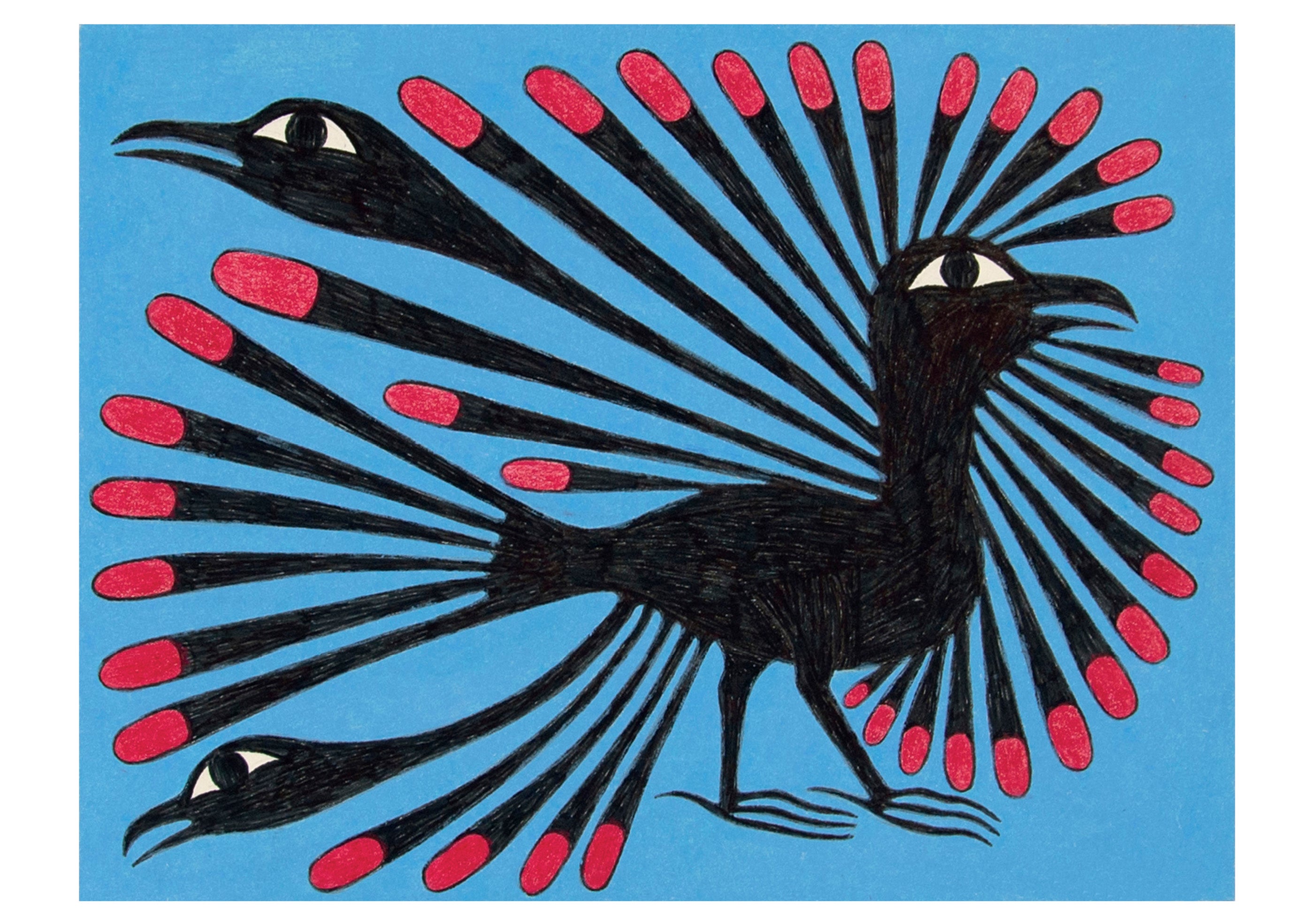 pomegranate-kenojuak-ashevak-klappkarten-set-inuit-raben image 2