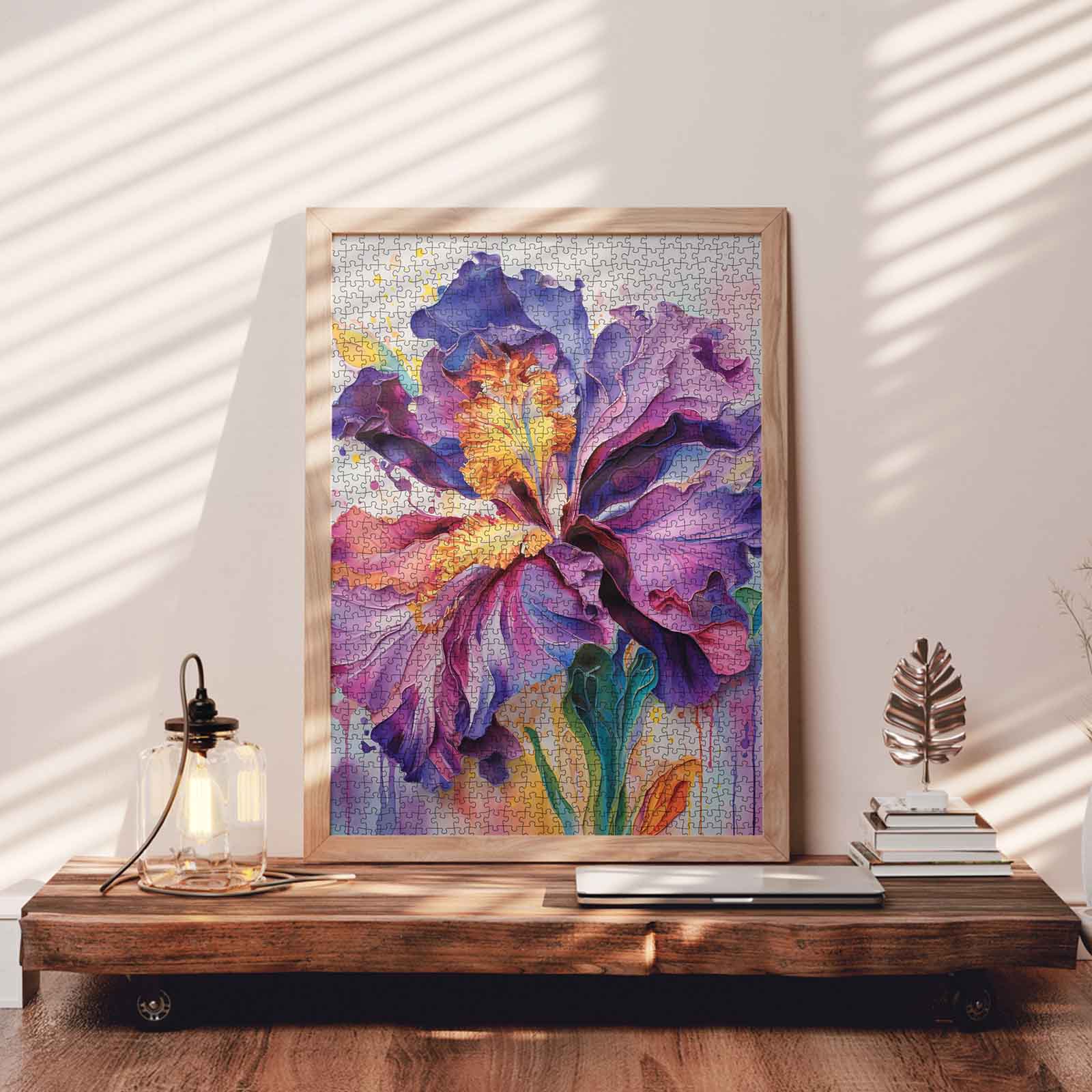 tucocoo-colorful-blooming-iris-puzzle-1000-teile-blume image 3
