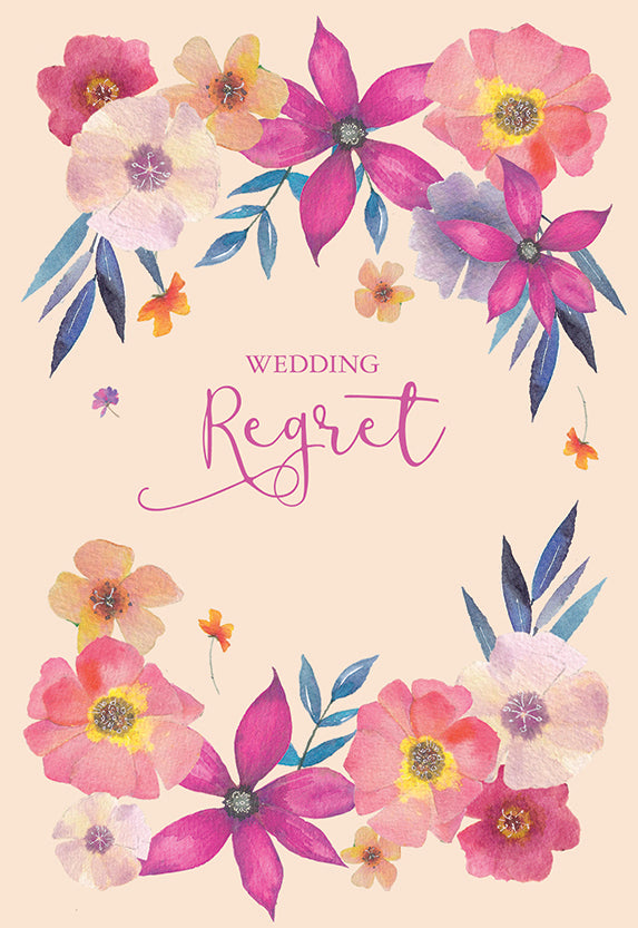 otter-house-wedding-regret-karte-floral-absage-hochzeit image 1
