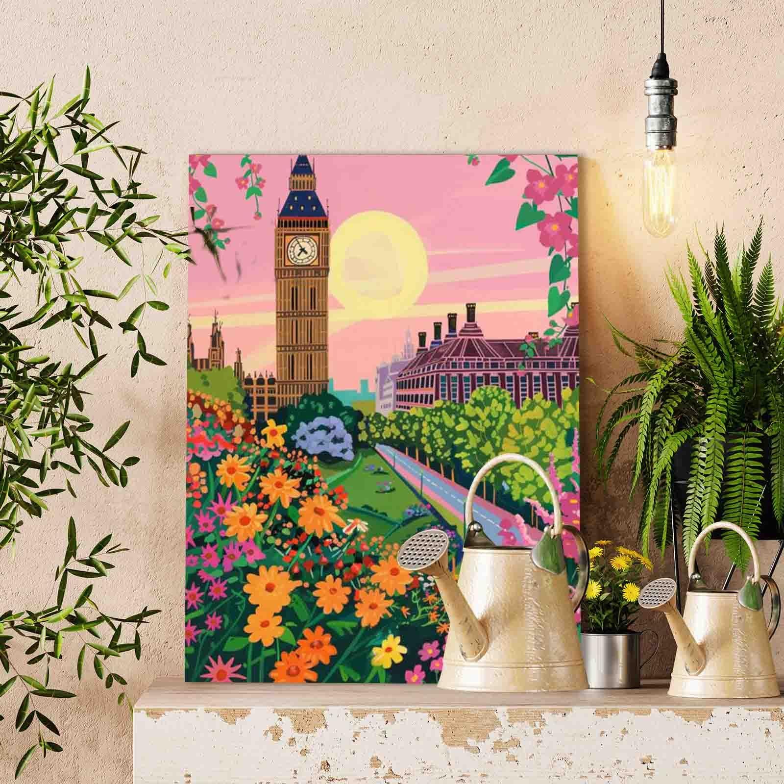 tucocoo-big-ben-garden-view-malen-nach-zahlen-40x50-ohne-rahmen image 2