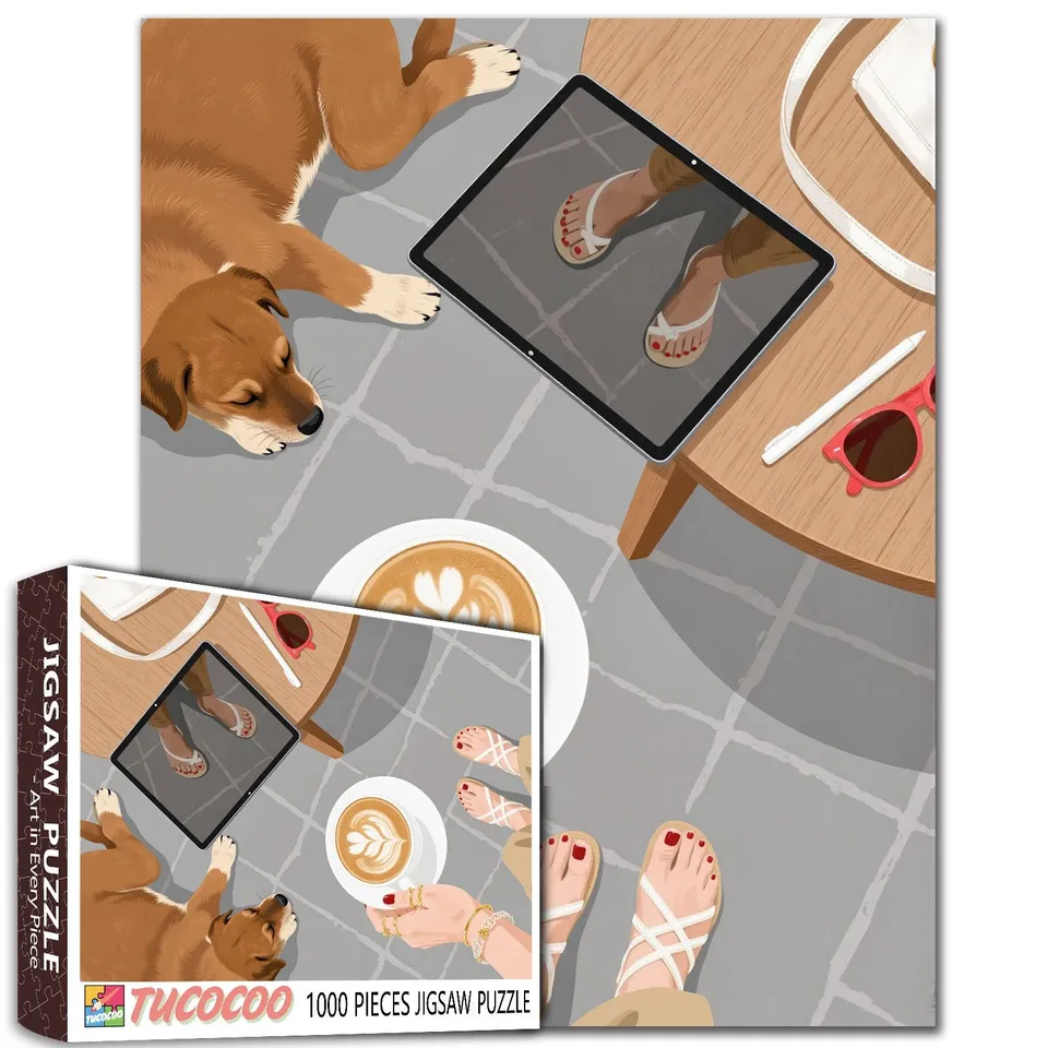 tucocoo-morning-latte-moment-puzzle-1000-teile-kaffee image 1