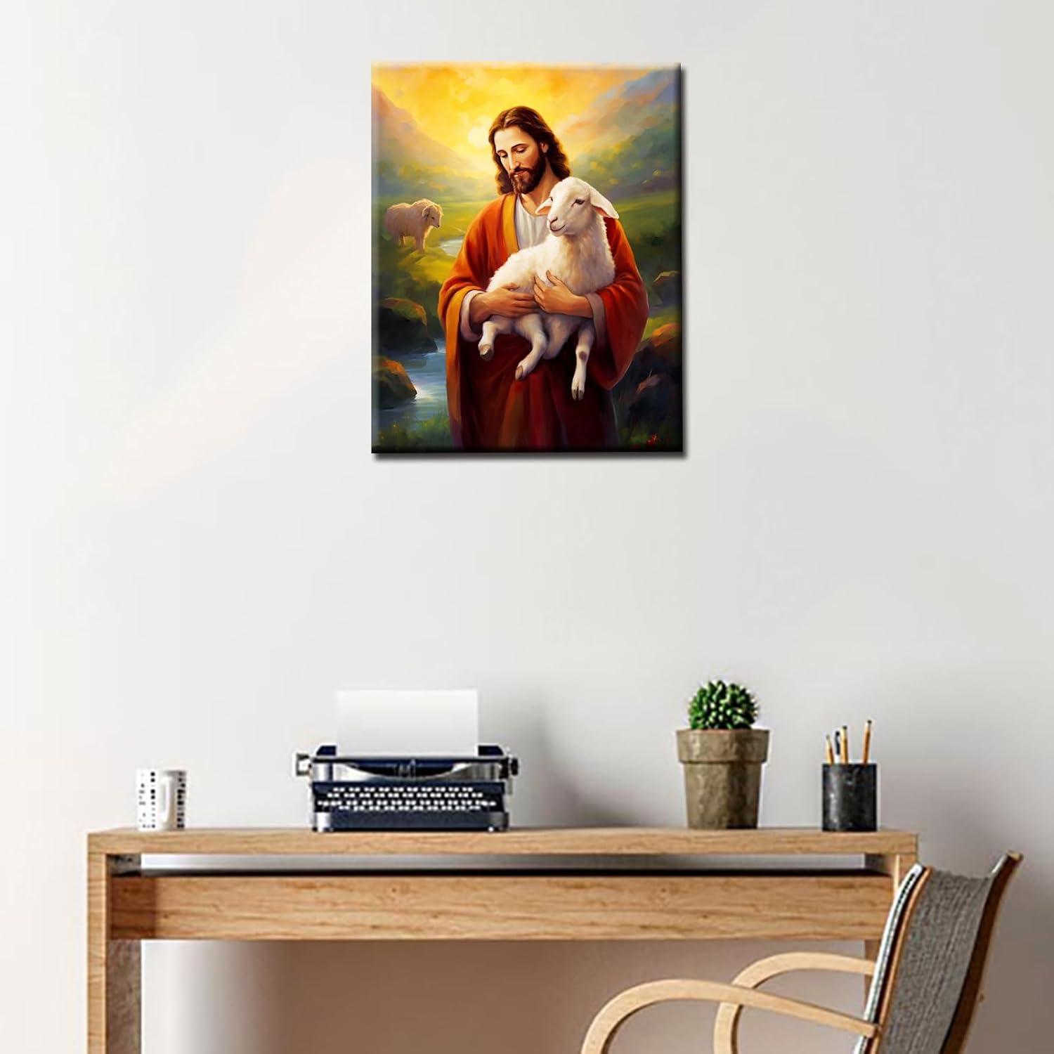 tucocoo-jesus-und-schaf-malen-nach-zahlen-40x50-ohne-rahmen image 3