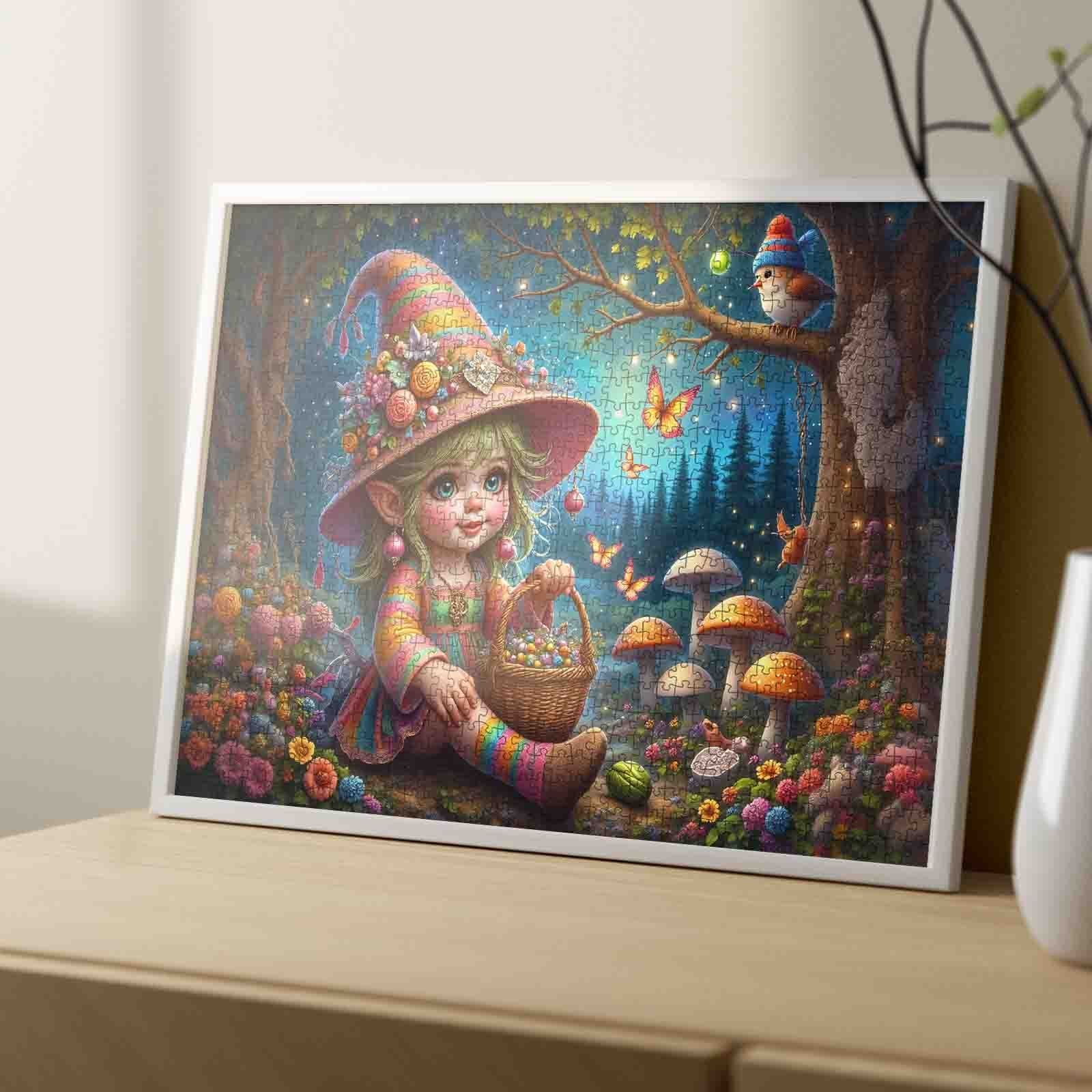tucocoo-enchanted-forest-elf-girl-puzzle-1000-teile-elfe image 4