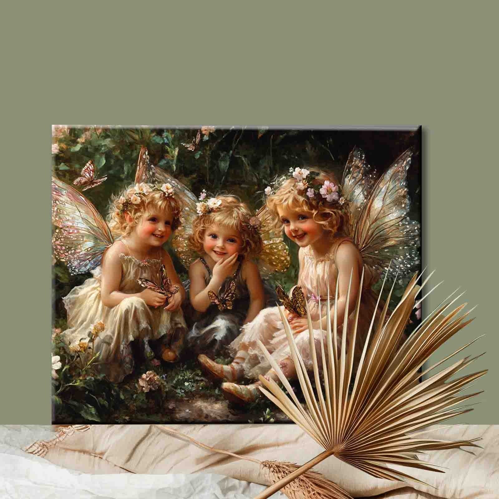 tucocoo-paint-by-numbers-garden-fairy-friends-malen-nach-zahlen-40x50 image 2