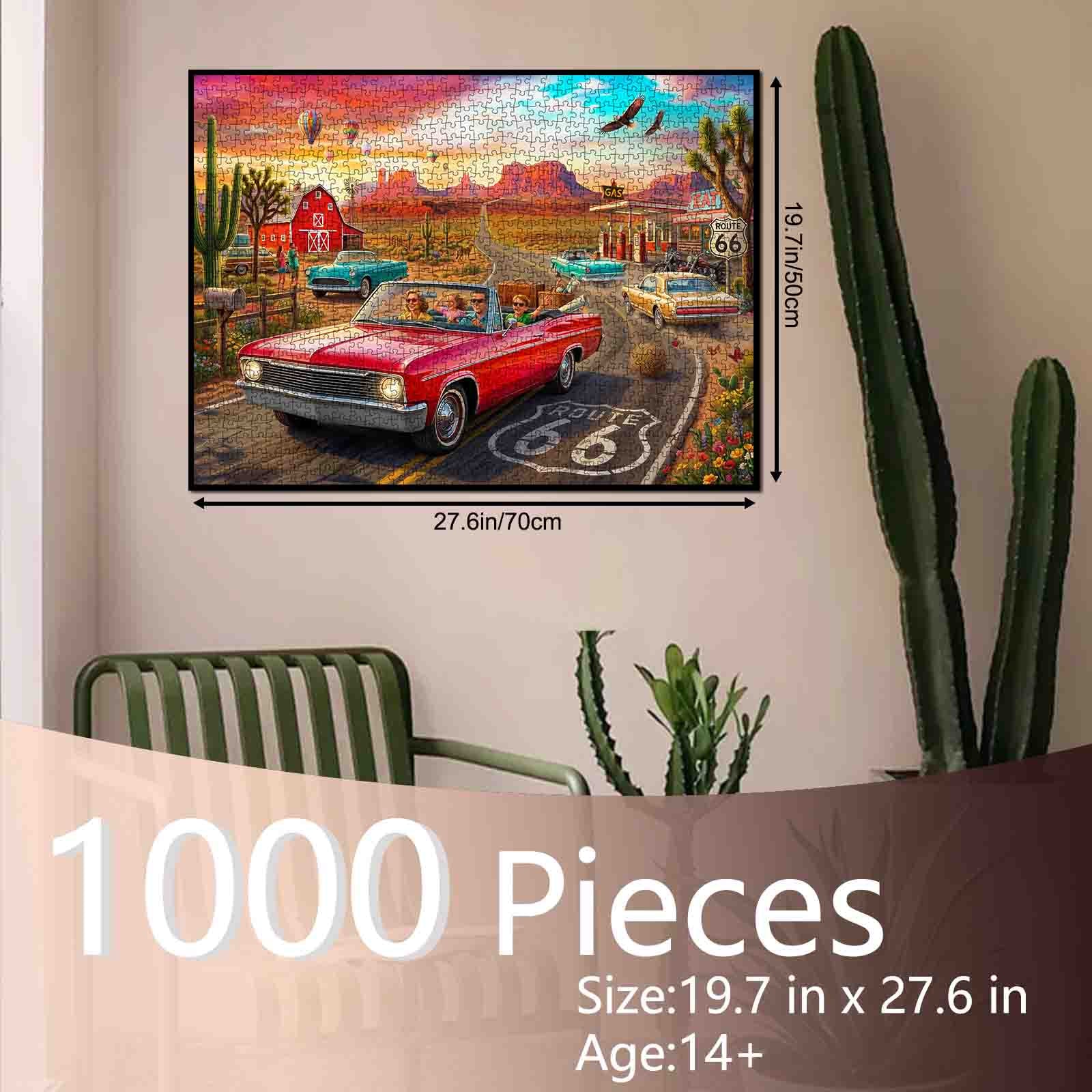 tucocoo-route-66-road-trip-puzzle-1000-teile-retro image 5