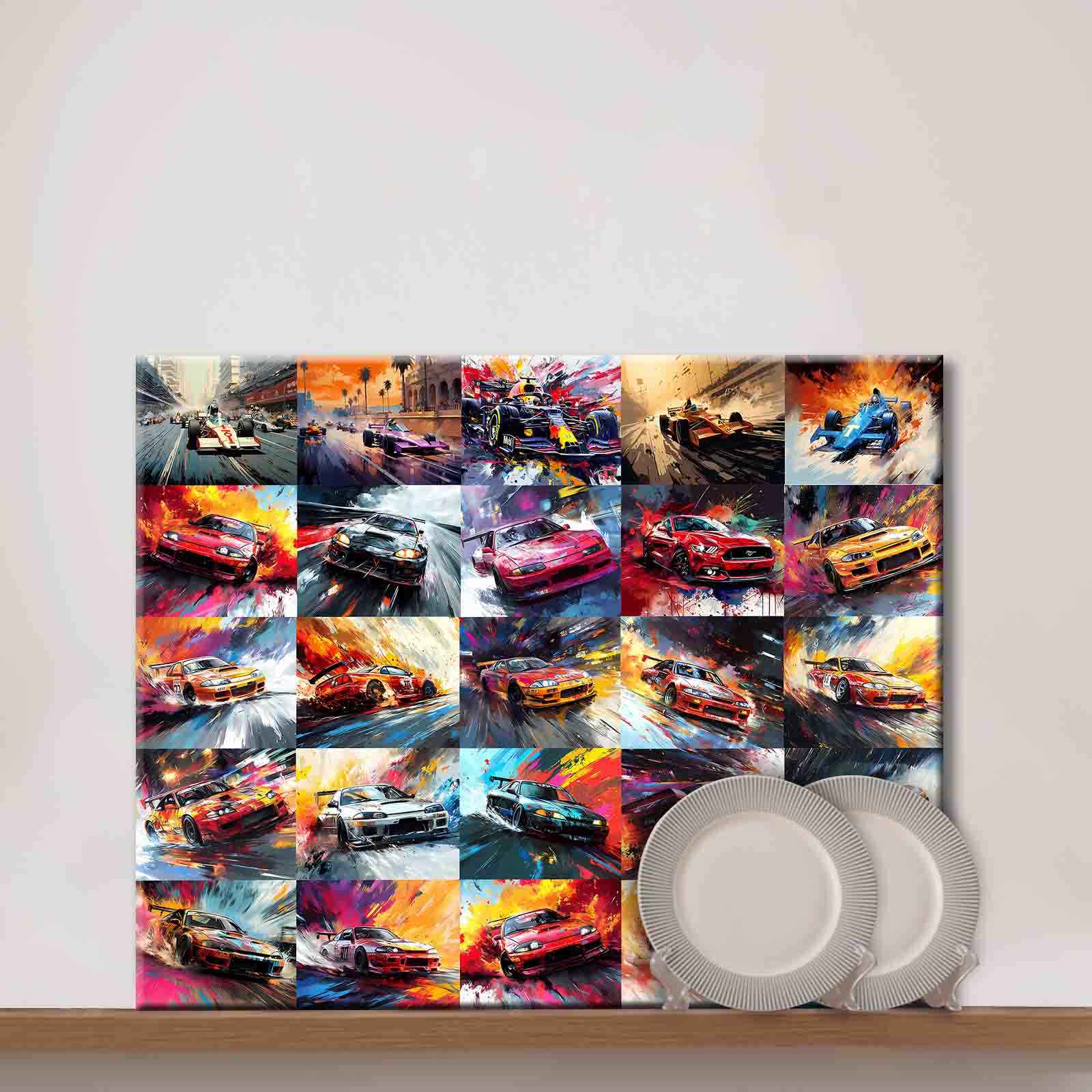 tucocoo-color-rush-race-car-malen-nach-zahlen-ohne-rahmen image 3