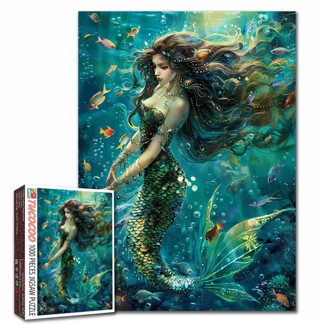 tucocoo-enchanted-ocean-mermaid-puzzle-1000-teile-meer image 1
