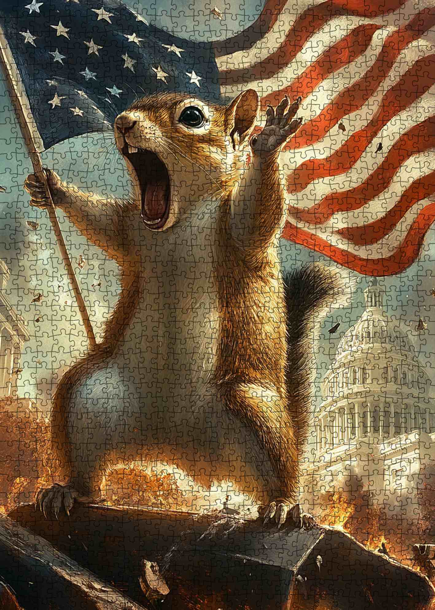 tucocoo-funny-patriotic-squirrel-puzzle-1000-teile-eichh-rnchen image 2