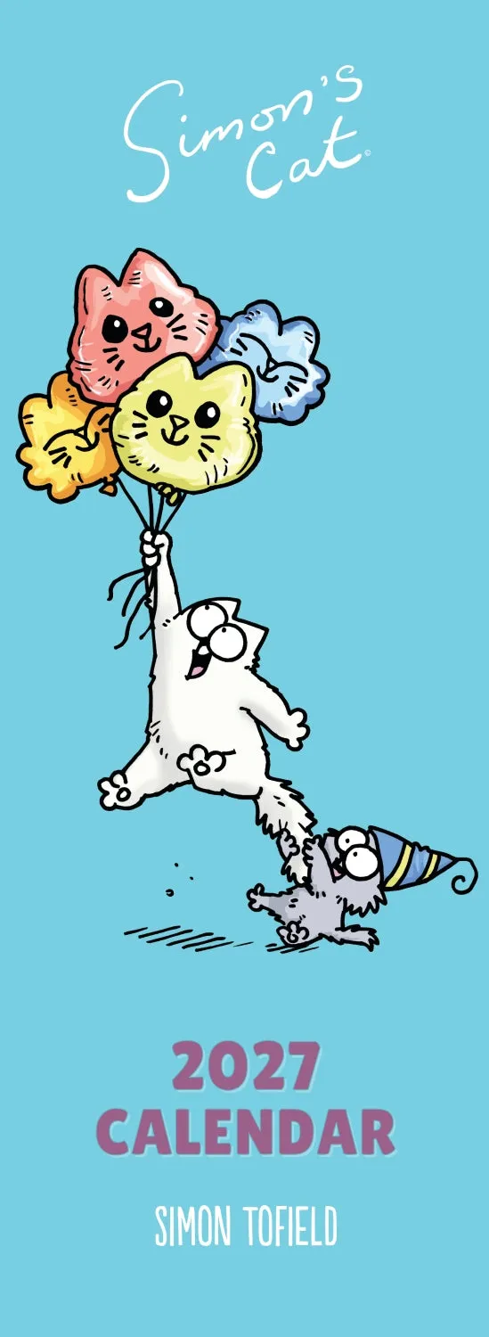 otter-house-simon-s-cat-slim-kalender-2027-humor image 1