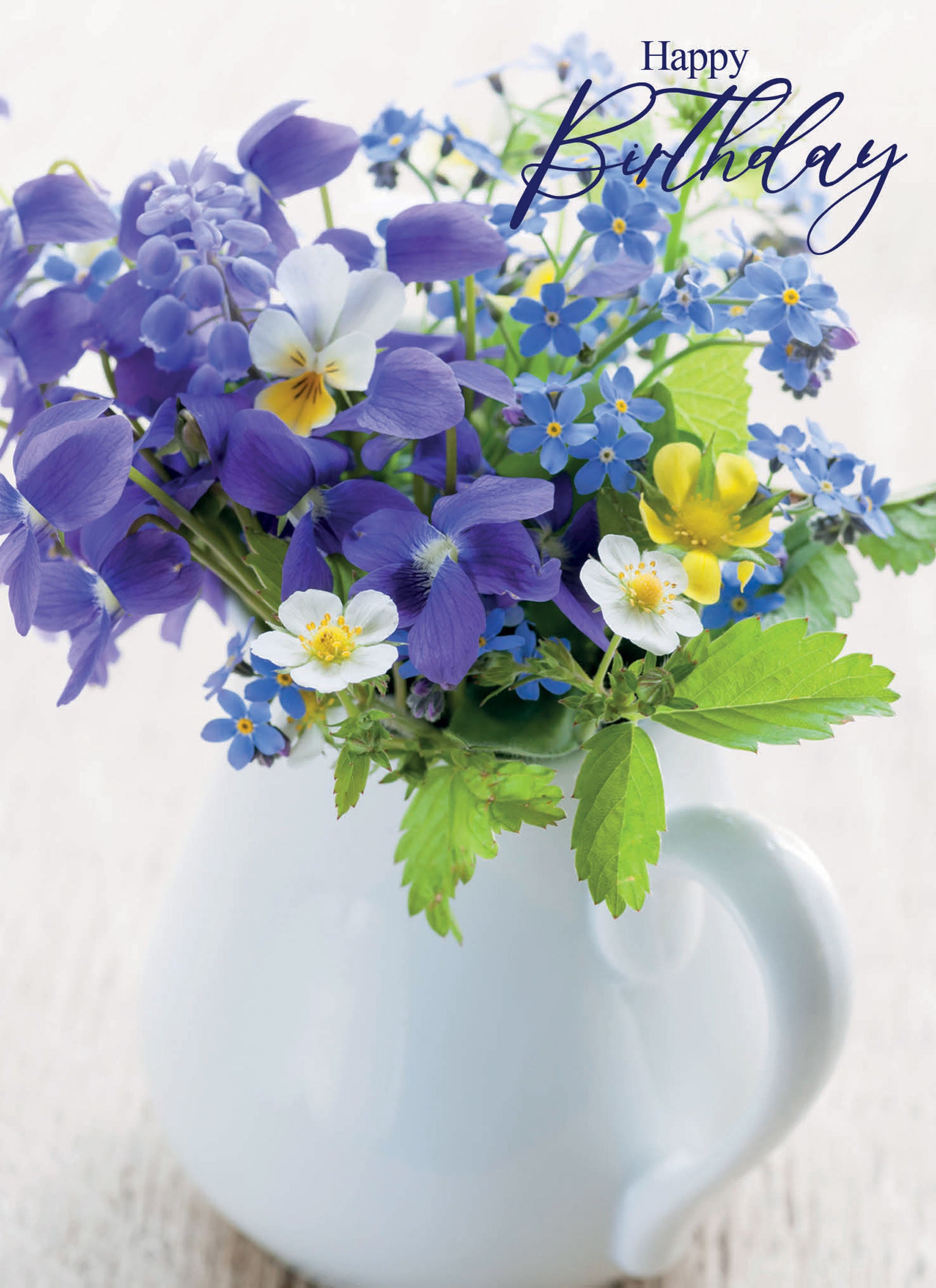otter-house-floral-geburtstagskarte-blaue-blumen-foto image 1