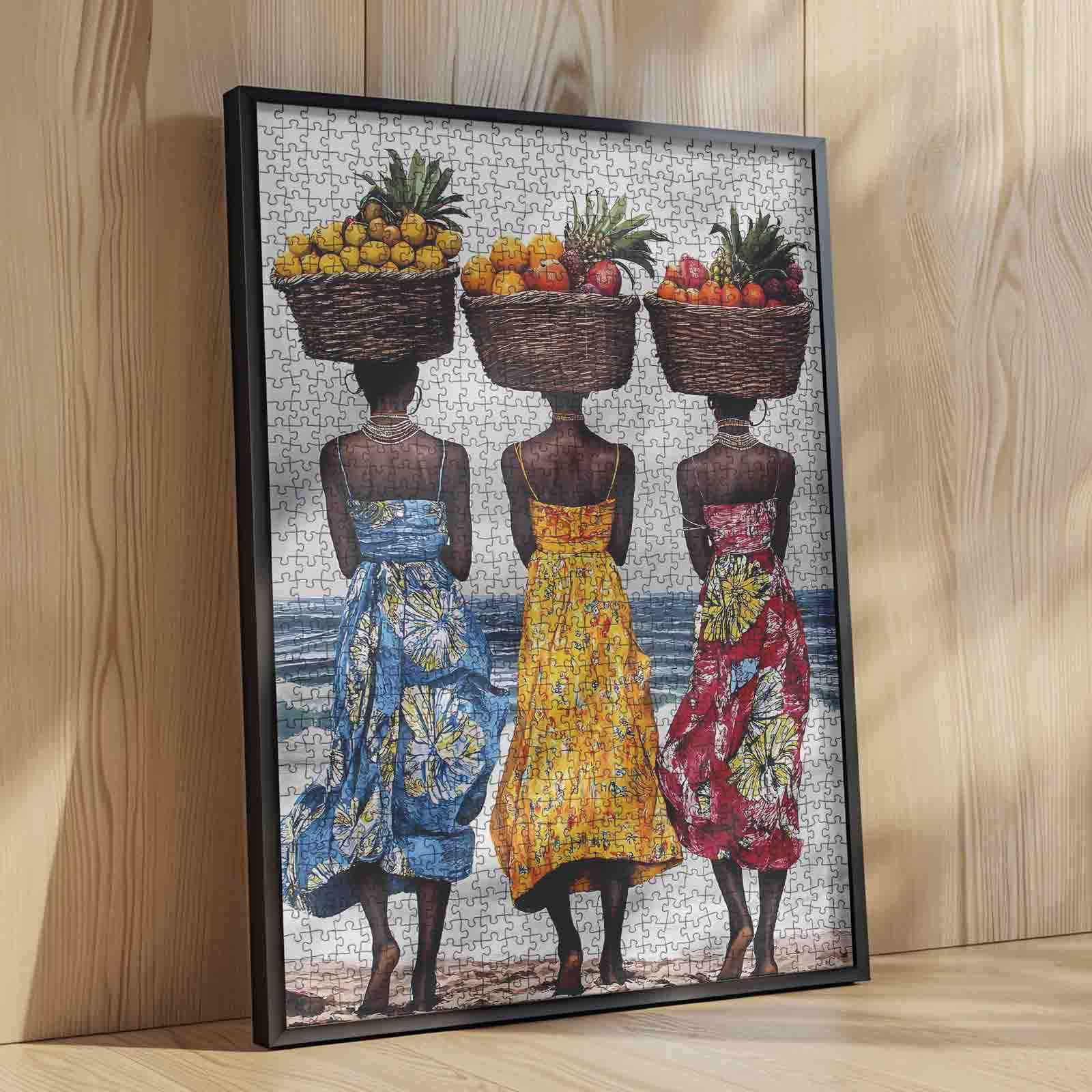 tucocoo-tropical-fruit-carriers-puzzle-1000-teile-frauen image 4