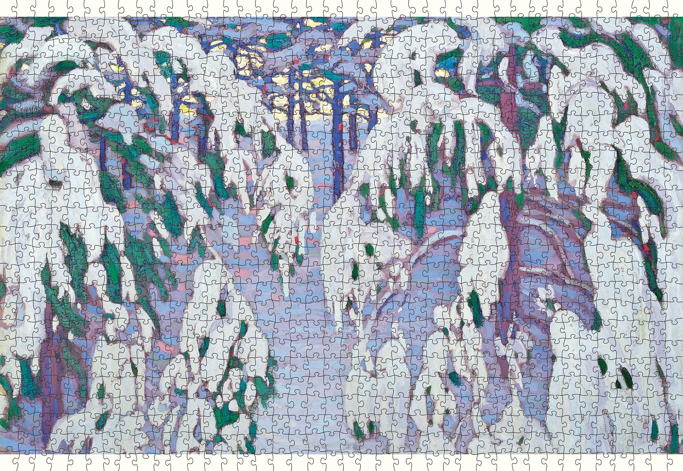 pomegranate-snow-fantasy-harris-1000-teile-puzzle-winterlandschaft image 2