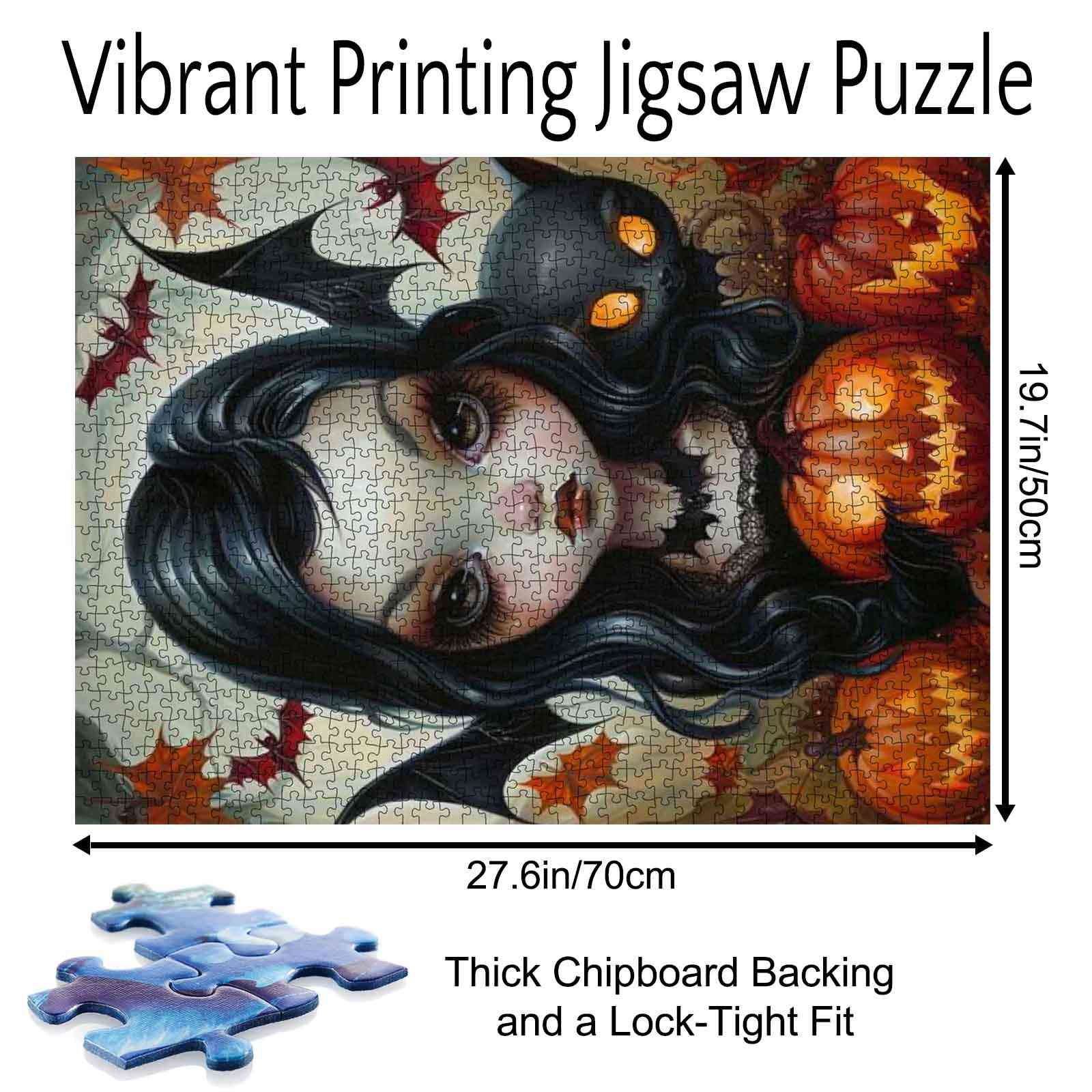 tucocoo-halloween-bat-girl-puzzle-1000-teile-grusel image 5