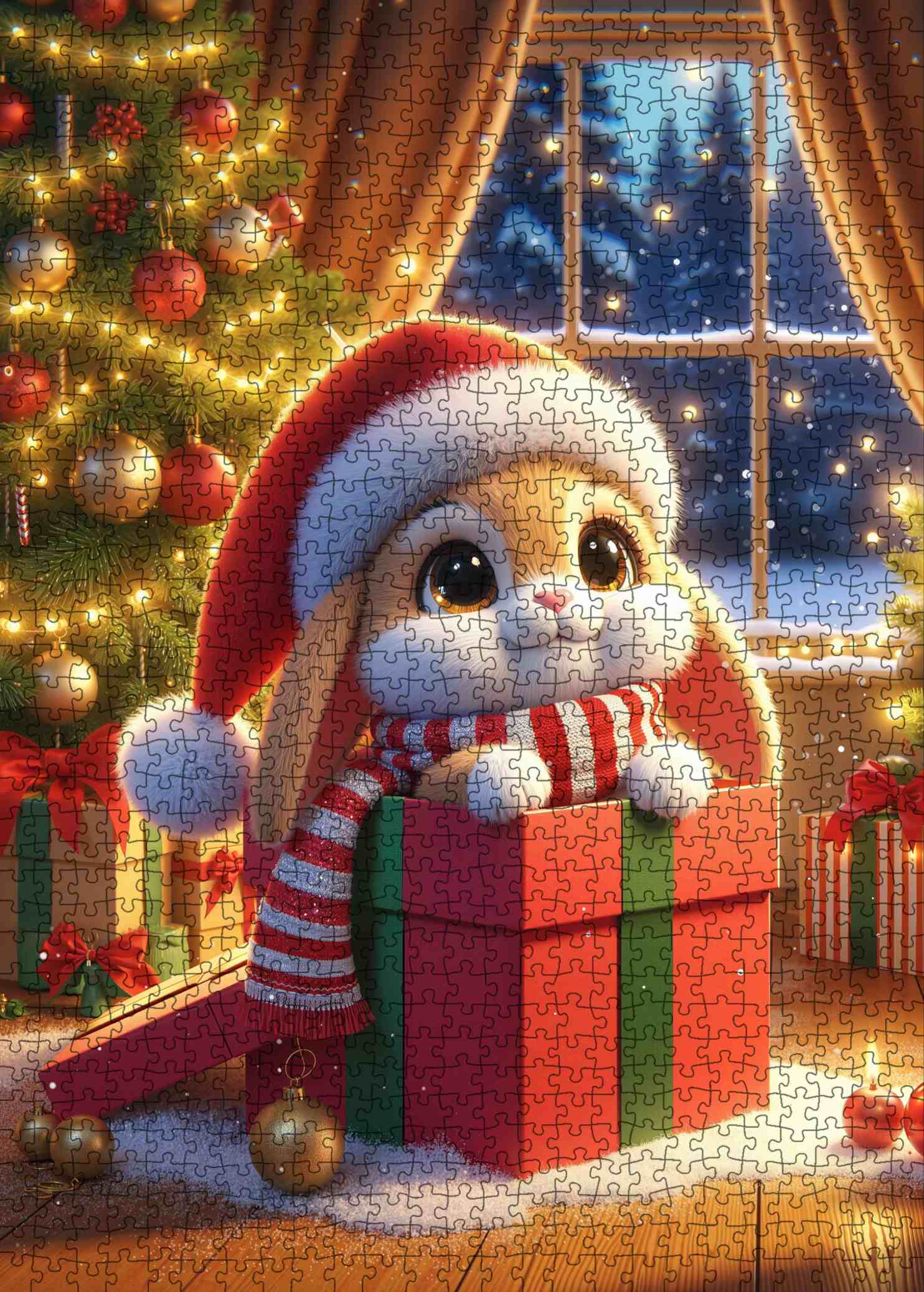tucocoo-christmas-bunny-puzzle-1000-teile-weihnachten image 2