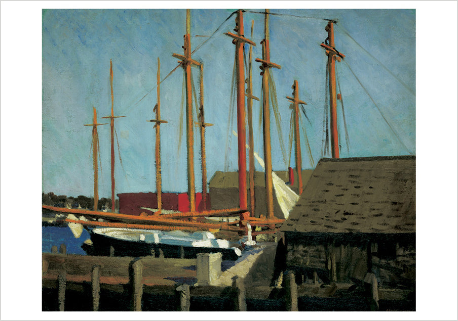pomegranate-edward-hopper-new-england-kartenset-20-karten image 5