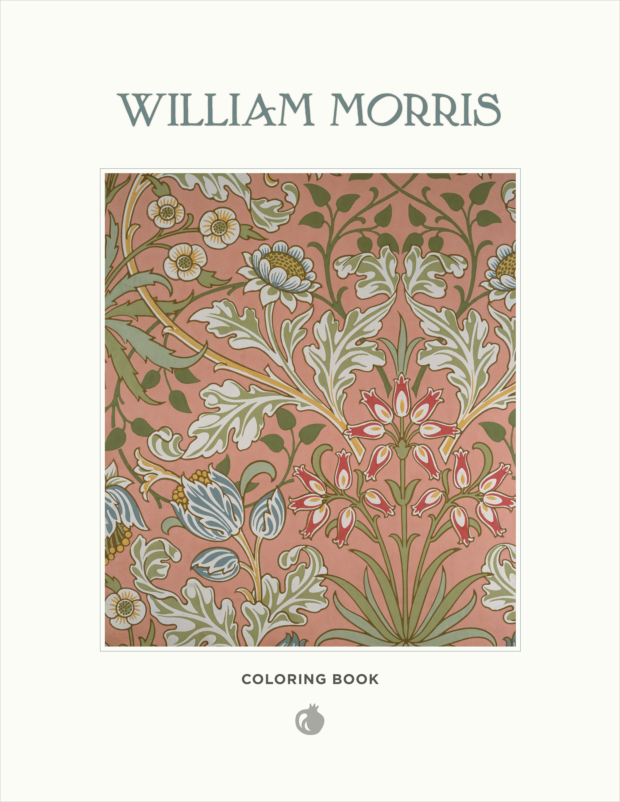 pomegranate-william-morris-malbuch-blumen-ranken image 2
