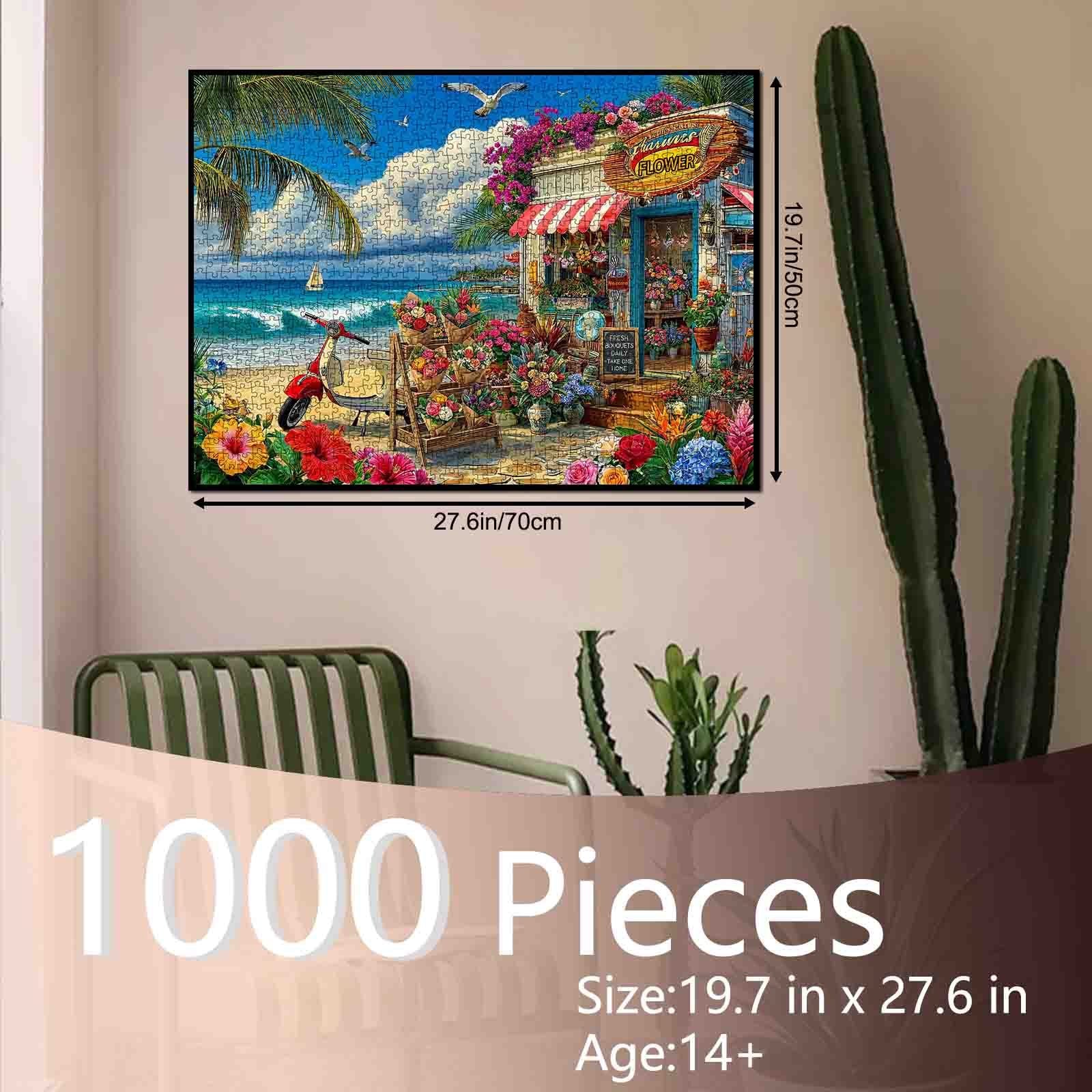 tucocoo-tropical-beach-flower-shop-puzzle-1000-teile-blumen image 5
