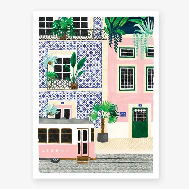 all-the-ways-to-say-lisboa-poster-lissabon-bunte-h-user image 1