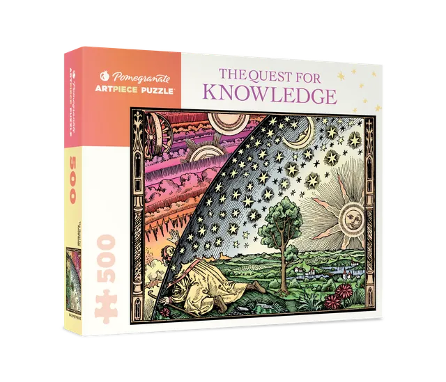 pomegranate-the-quest-for-knowledge-puzzle-500-teile-gravur image 1