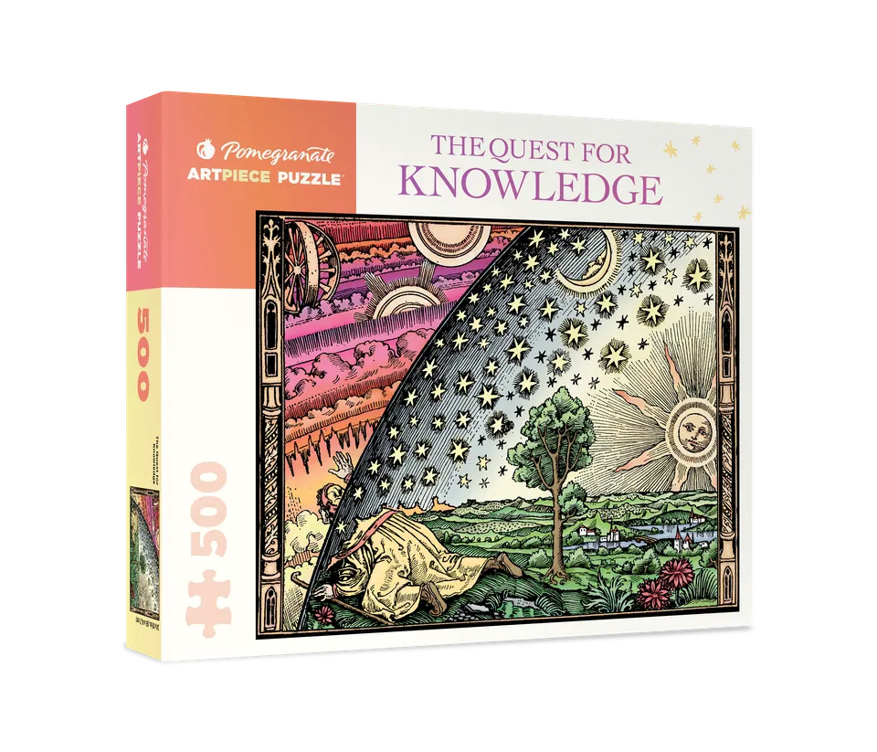 pomegranate-the-quest-for-knowledge-puzzle-500-teile-gravur image 1