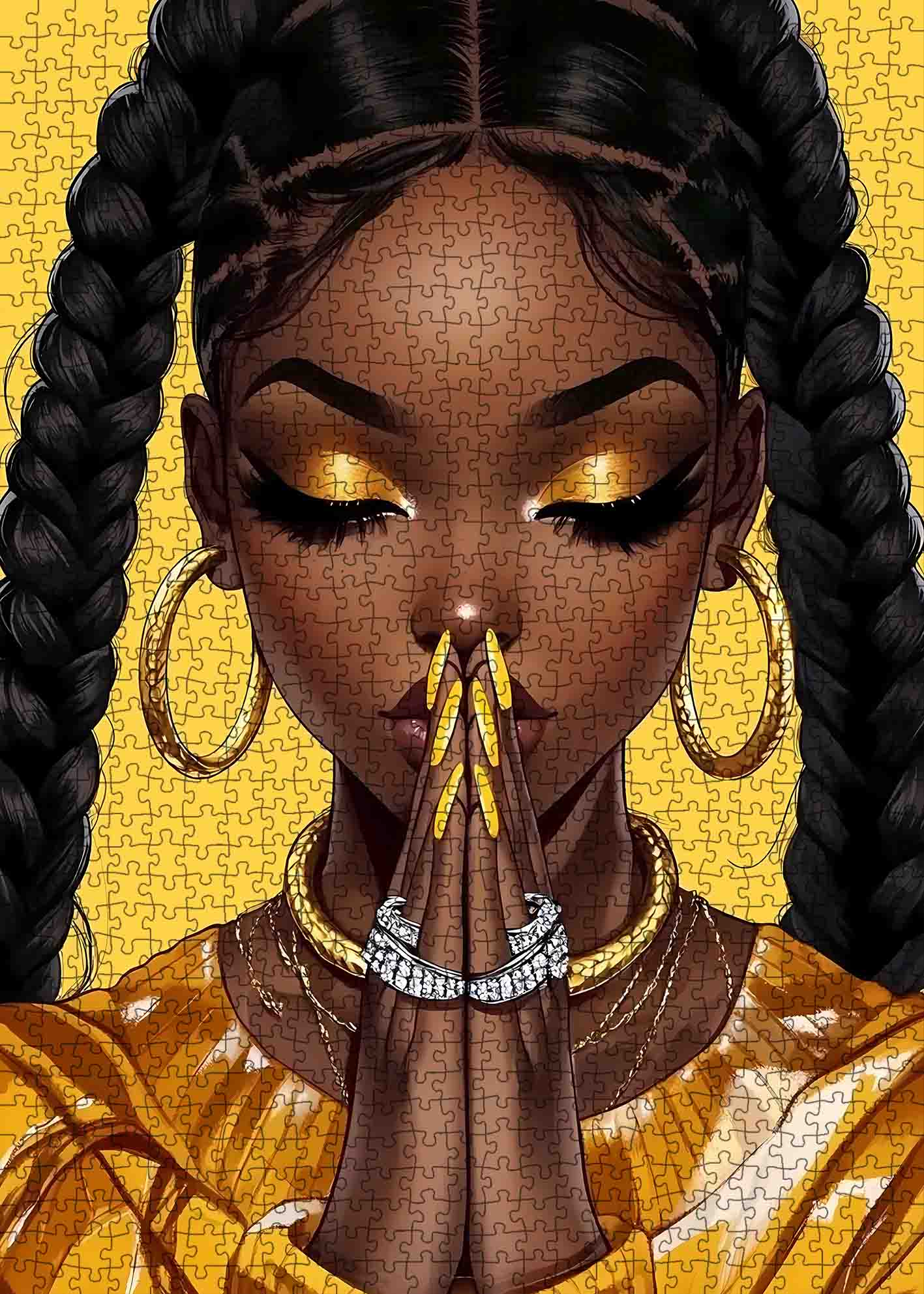 tucocoo-jigsaw-puzzles-golden-elegance-puzzle-1000-teile image 2