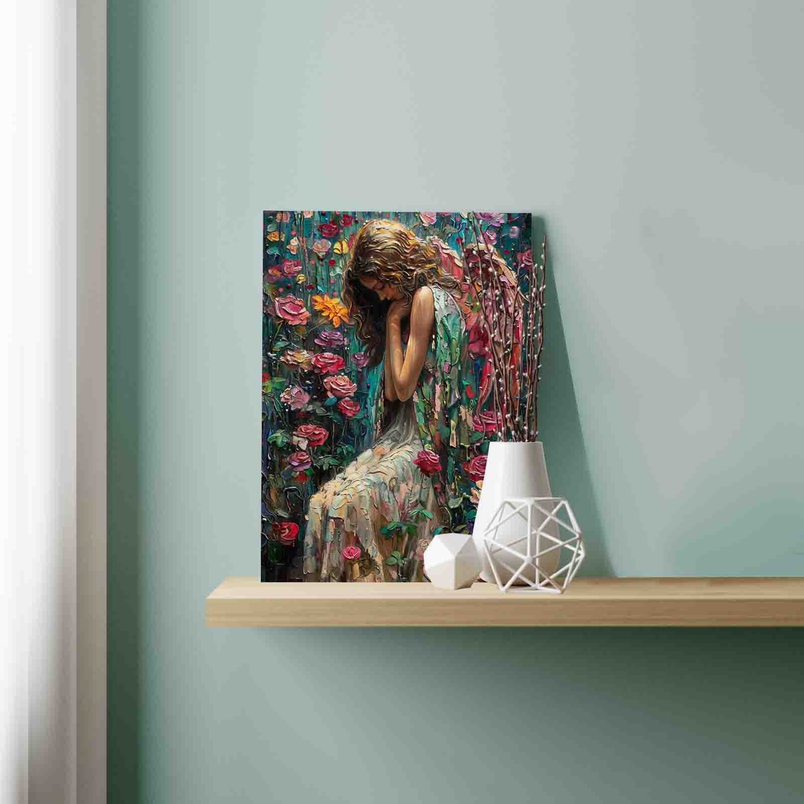 tucocoo-angel-among-roses-malen-nach-zahlen-40x50-engel image 3