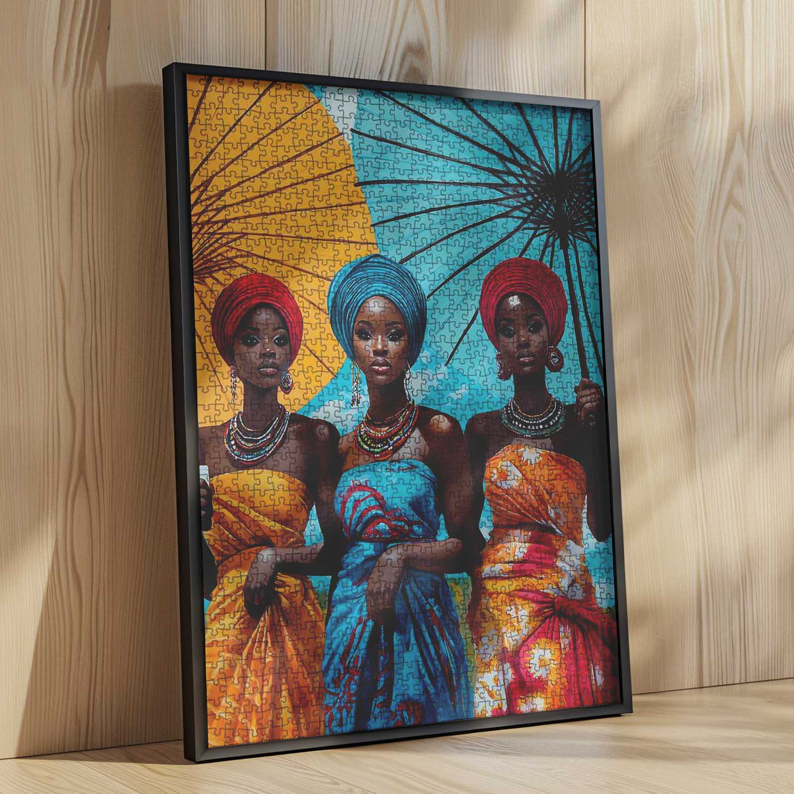 tucocoo-african-beauty-parasols-puzzle-1000-teile image 4