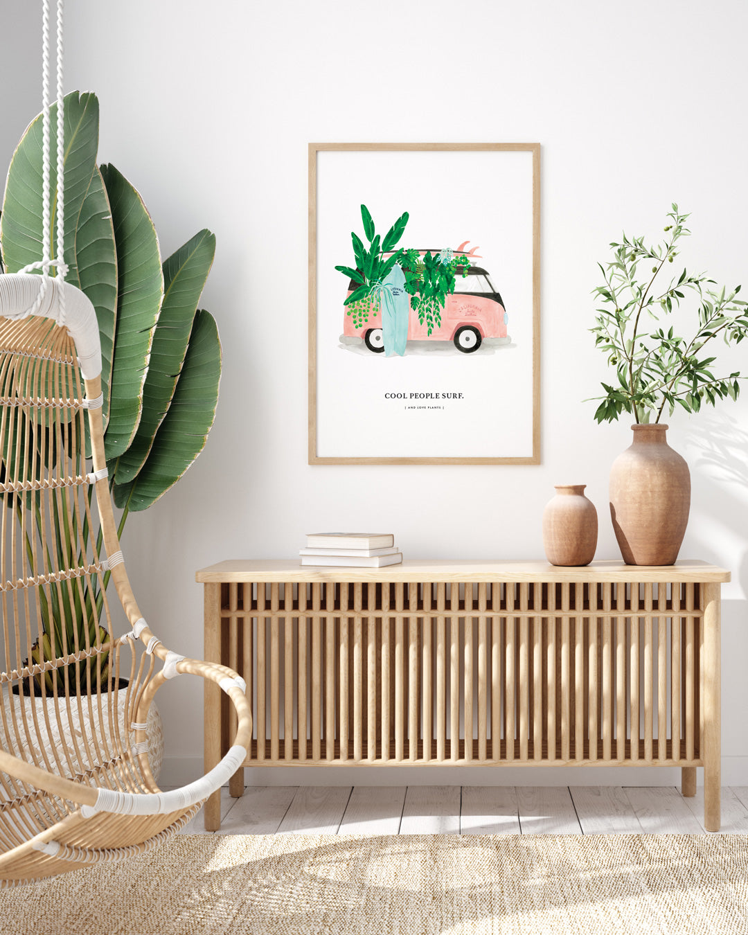all-the-ways-to-say-surf-and-plants-poster-sommer-50x70-cm image 2