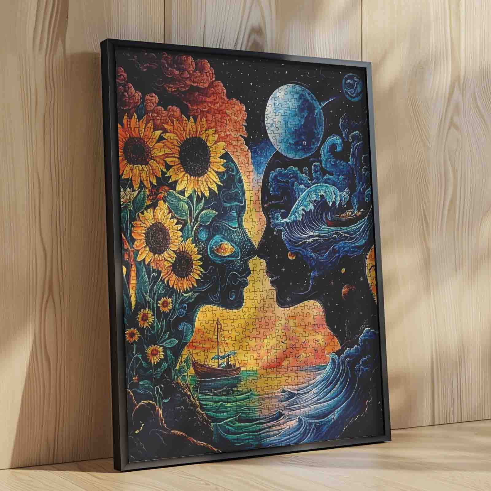 tucocoo-sunflower-ocean-dual-faces-puzzle-1000-teile-sonnenblumen image 4