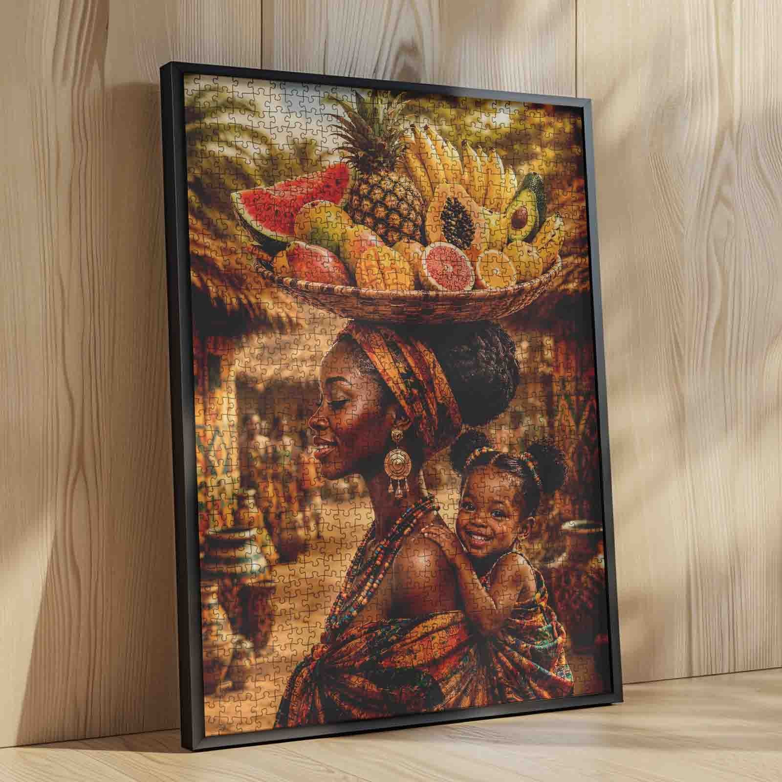 tucocoo-mother-and-child-harvest-puzzle-1000-teile-familienmotiv image 4