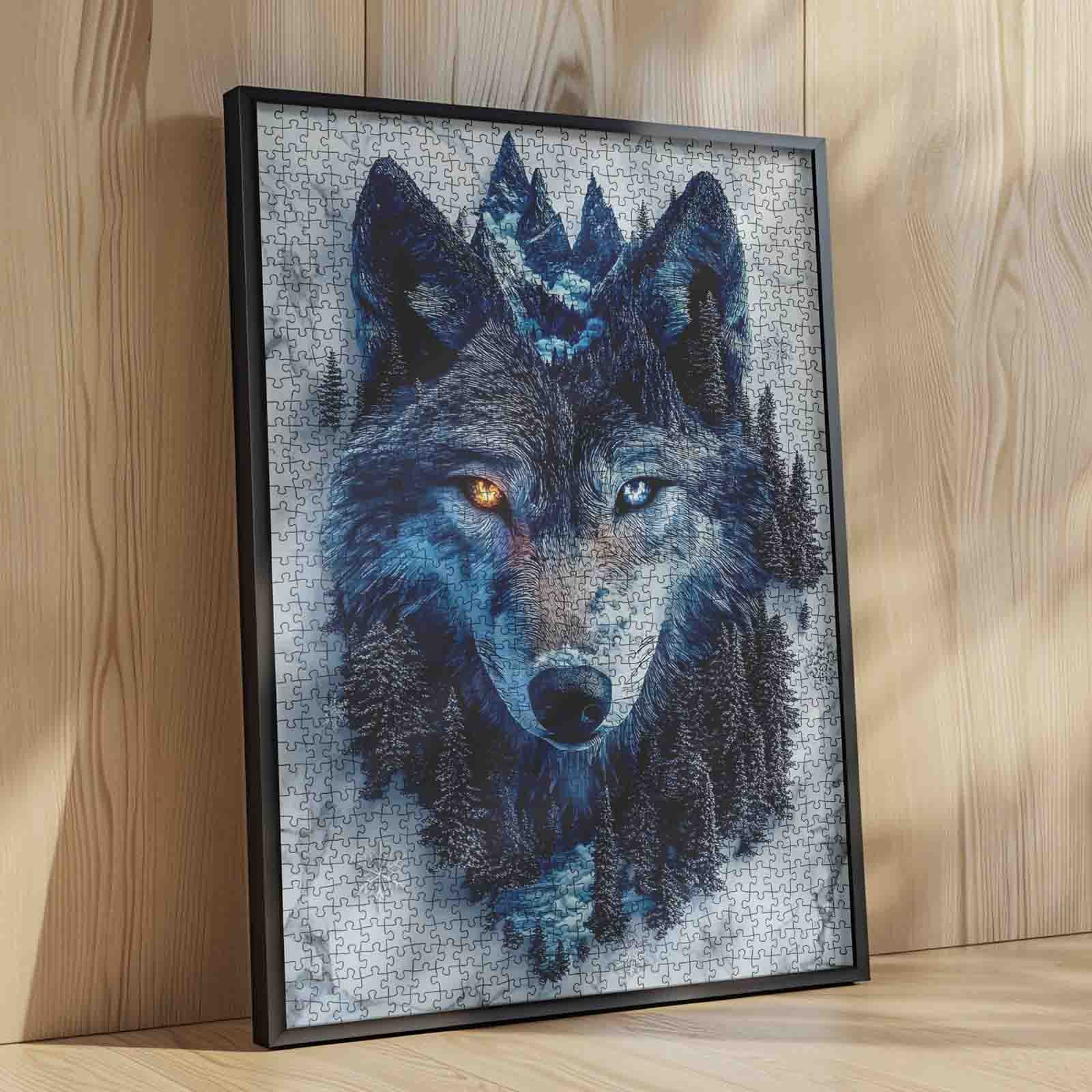 tucocoo-mystic-blue-wolf-puzzle-1000-teile-wolf image 4