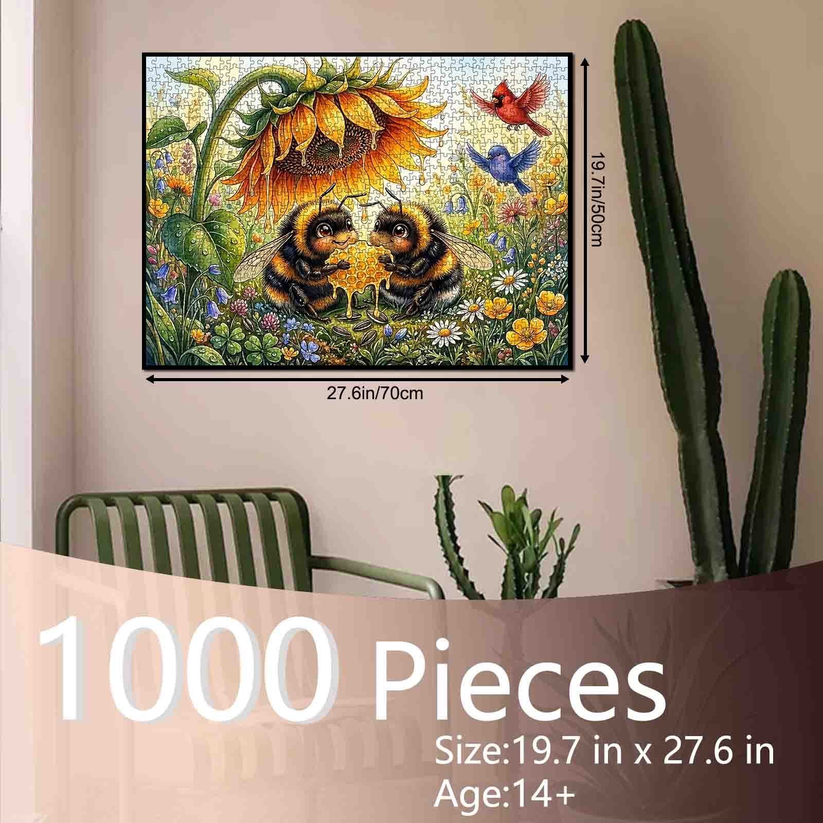 tucocoo-sweet-honeybee-garden-puzzle-1000-teile-bienen image 5