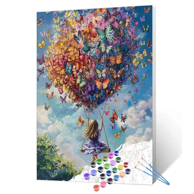 tucocoo-butterfly-swing-dream-malen-nach-zahlen-40x50-schmetterling image 1