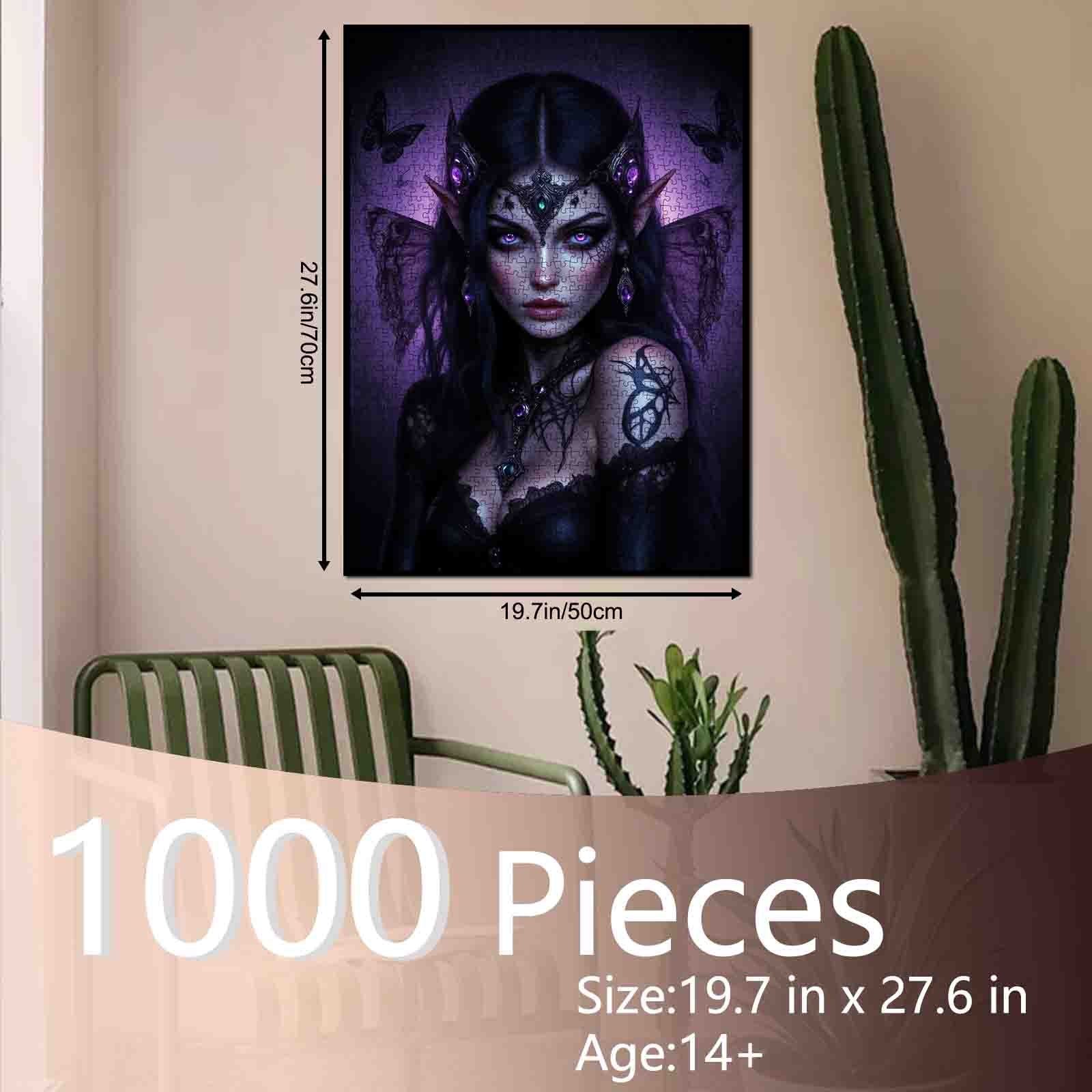 tucocoo-dark-enchantress-fairy-puzzle-1000-teile-fantasy image 5