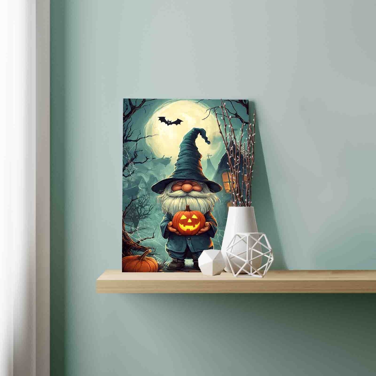 tucocoo-halloween-gnome-with-pumpkin-malen-nach-zahlen-40x50 image 3