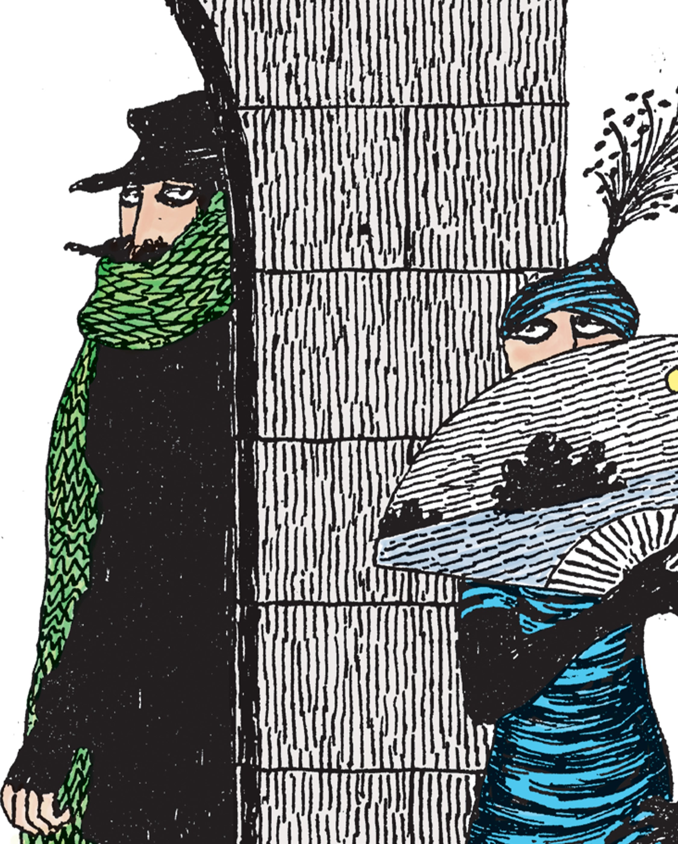 pomegranate-bookmarks-edward-gorey-mystery-lesezeichen image 2