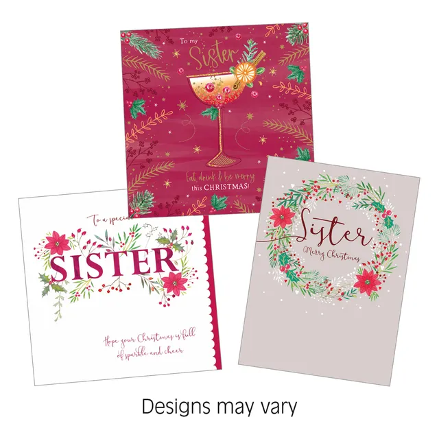 otter-house-weihnachtskarte-schwester-einzelkarte-motiv image 1