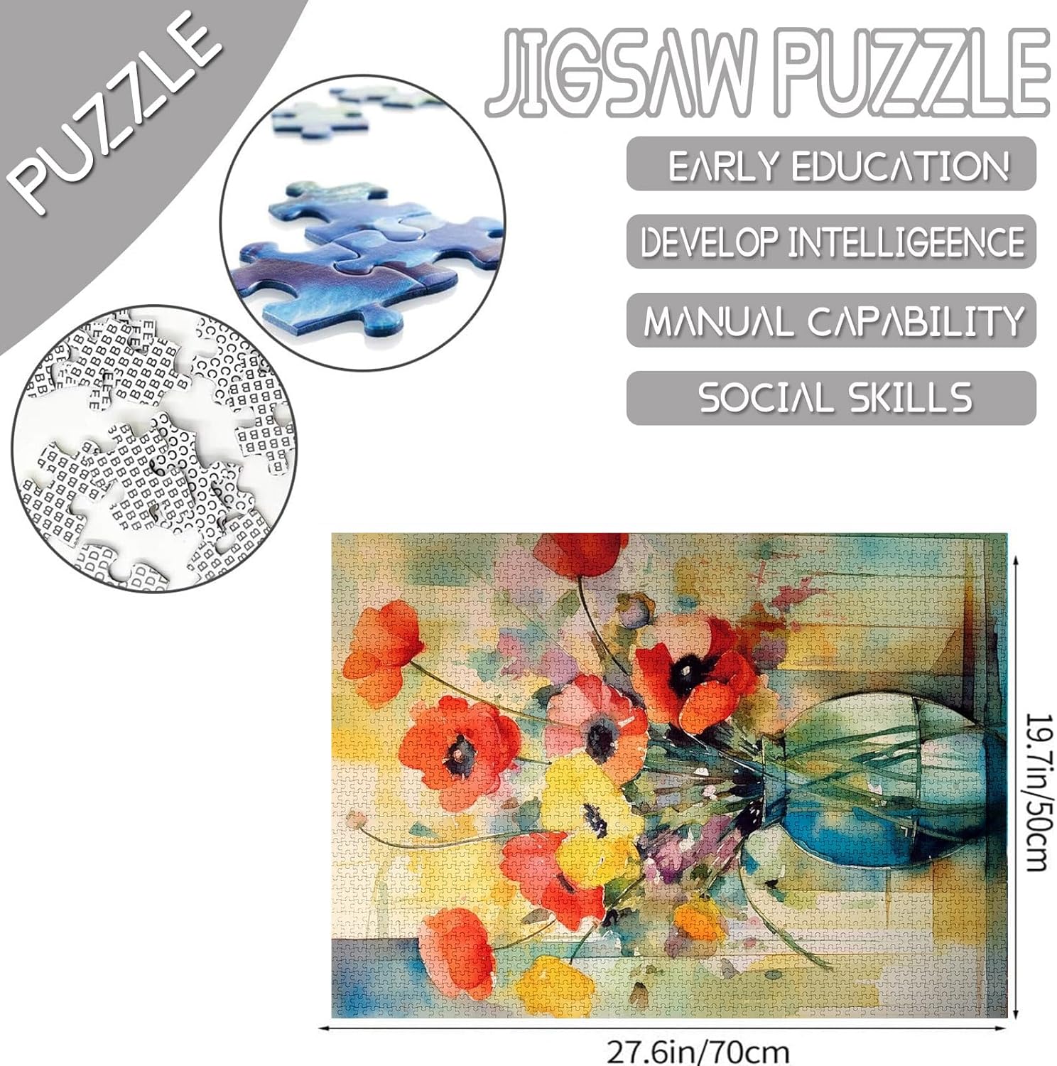 tucocoo-aquarell-mohn-puzzle-1000-teile-blumen image 4