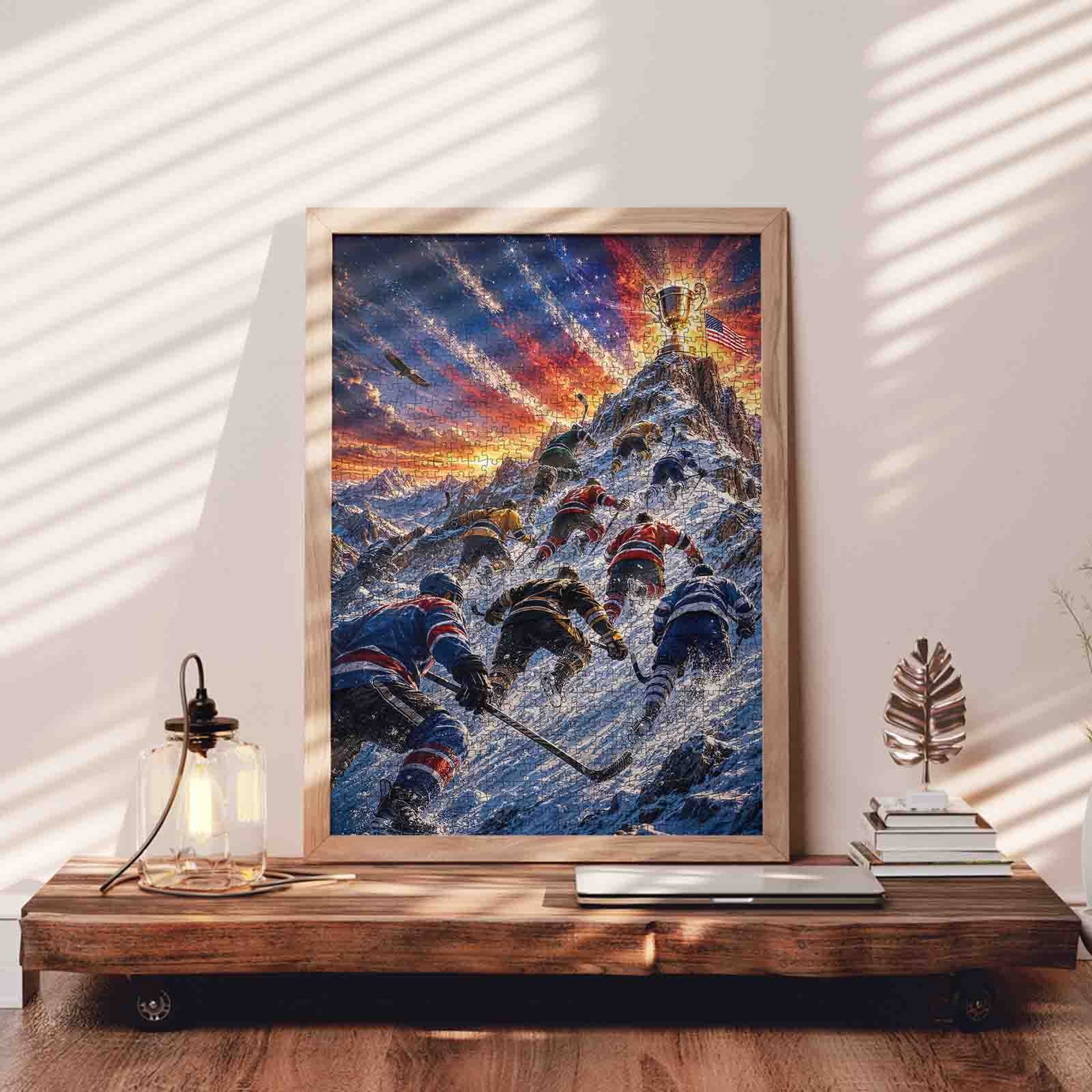 tucocoo-hockey-mountain-challenge-puzzle-1000-teile-eishockey image 3