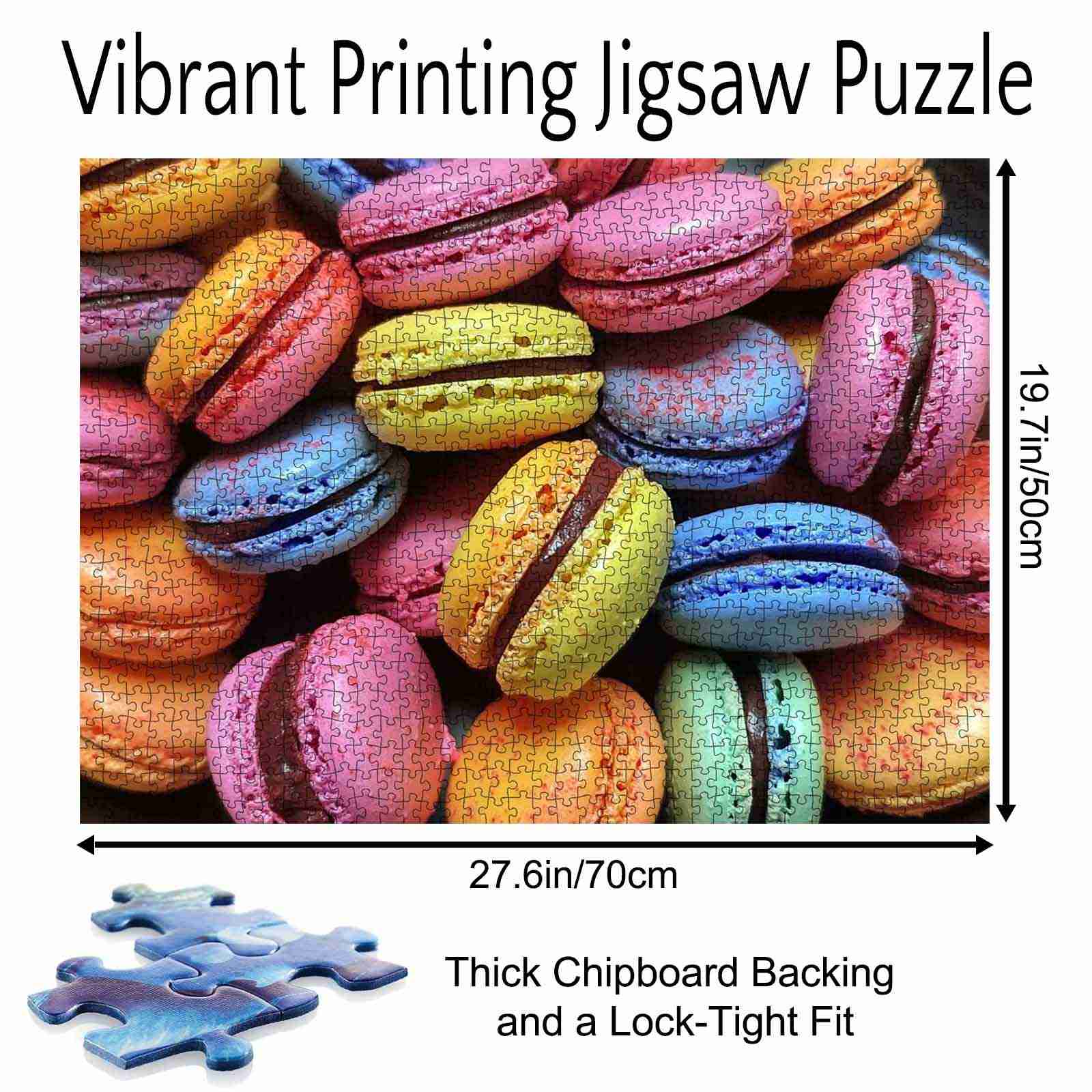 tucocoo-colorful-macarons-puzzle-1000-teile-dessert-motiv image 5