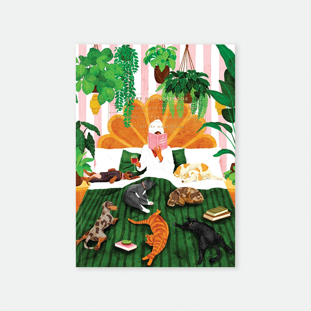 all-the-ways-to-say-life-with-pets-plants-notizbuch-a5 image 1