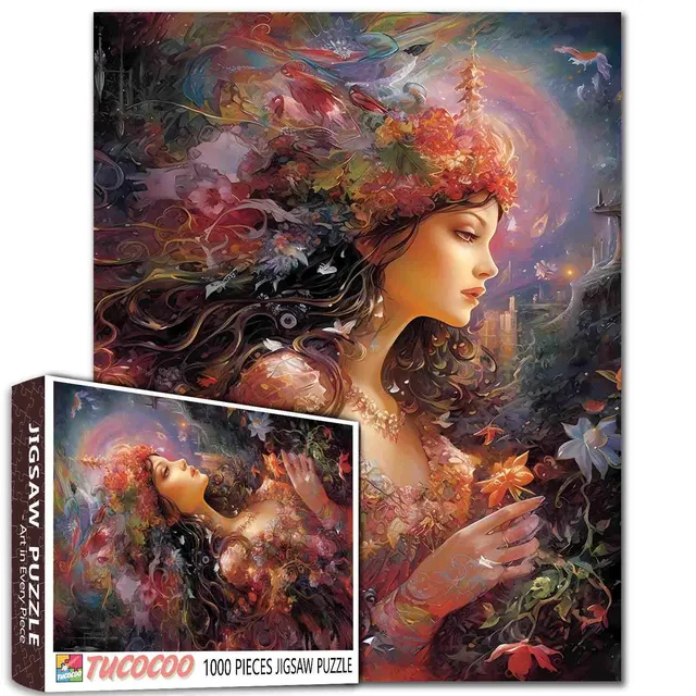 tucocoo-whispers-of-the-forest-fairy-puzzle-1000-teile image 1